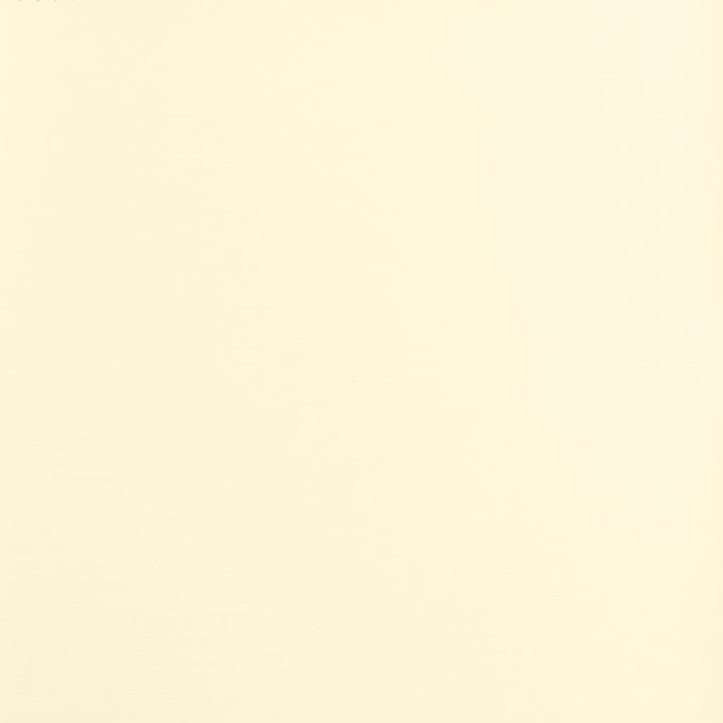 Bancos de bar 2 pcs couro artificial cor creme - Image 7