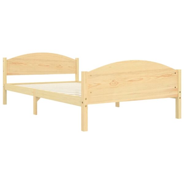 Estrutura de cama 120x200 cm pinho maciço - Image 2