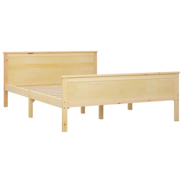Estrutura de cama 160x200 cm pinho maciço - Image 2
