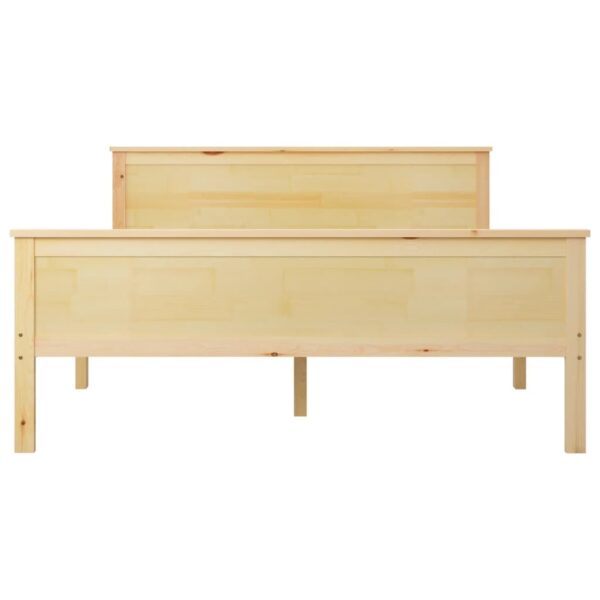 Estrutura de cama 160x200 cm pinho maciço - Image 3