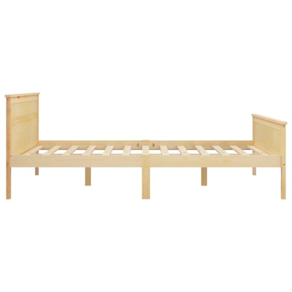 Estrutura de cama 160x200 cm pinho maciço - Image 4