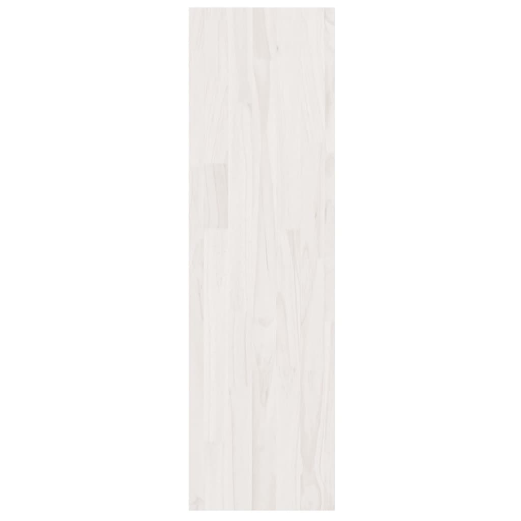 Estante/divisória 40x30x103,5 cm pinho maciço branco - Image 5