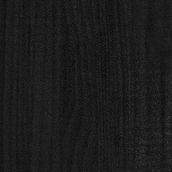 Estante com 5 prateleiras 40x30x175 cm madeira de pinho preto - Image 5