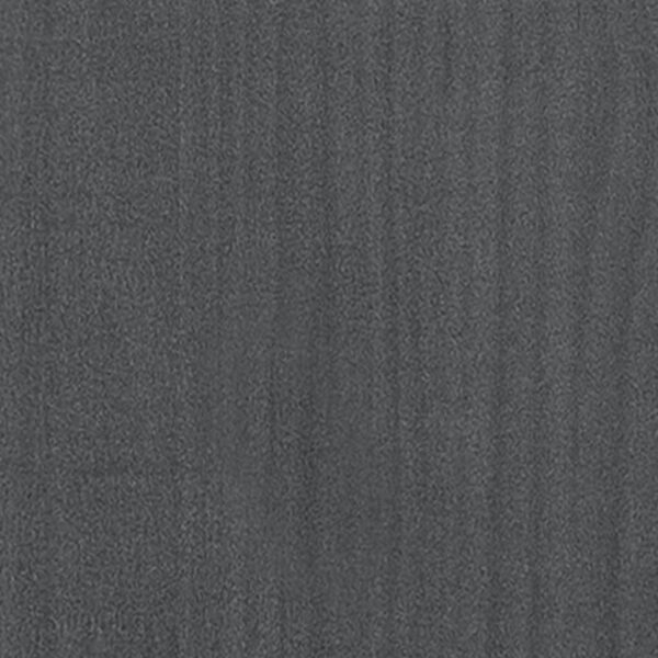Estante c/ 5 prateleiras 80x30x175 cm madeira de pinho cinzento - Image 3