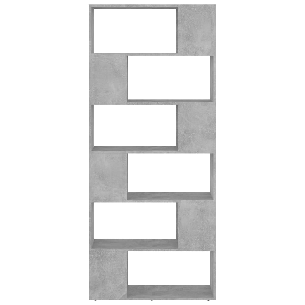 Estante/divisória derivados de madeira cinzento cimento - Image 2