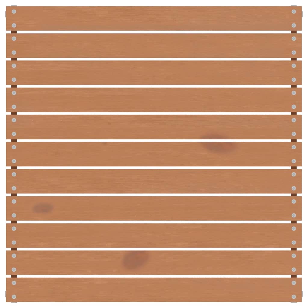 4 pcs conjunto lounge de jardim pinho maciço castanho mel - Image 12