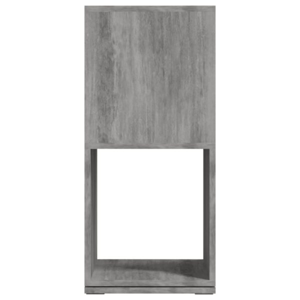 Armário giratório 34,5x34,5x75,5 cm aglomerado cinza cimento - Image 3