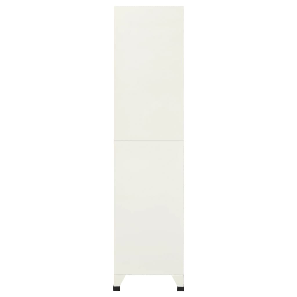 Cacifo aço 90x45x180 cm cinzento e azul - Image 3