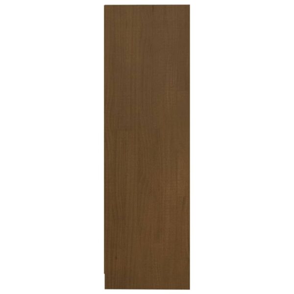 Estante 70x33x110 cm pinho maciço castanho mel - Image 5
