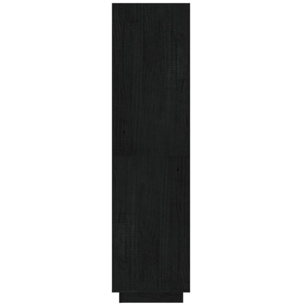 Estante/divisória 40x35x135 cm pinho maciço preto - Image 5