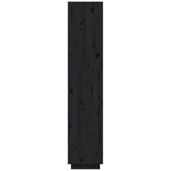 Estante/divisória 40x35x167 cm pinho maciço preto - Image 5