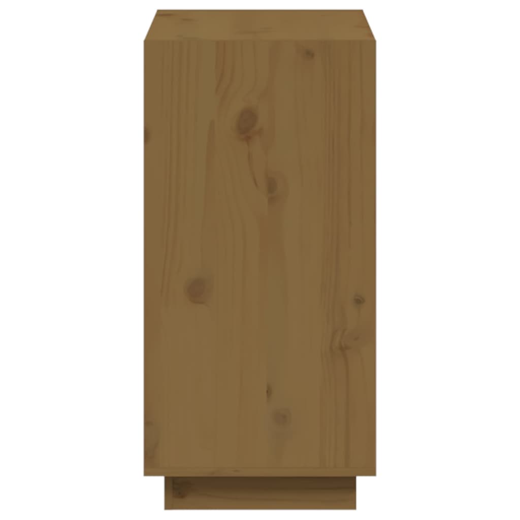 Estante para livros 60x35x71 cm pinho maciço castanho-mel - Image 5