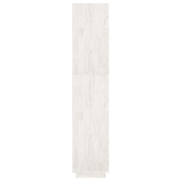 Estante/divisória 60x35x167 cm madeira de pinho maciça branco - Image 5