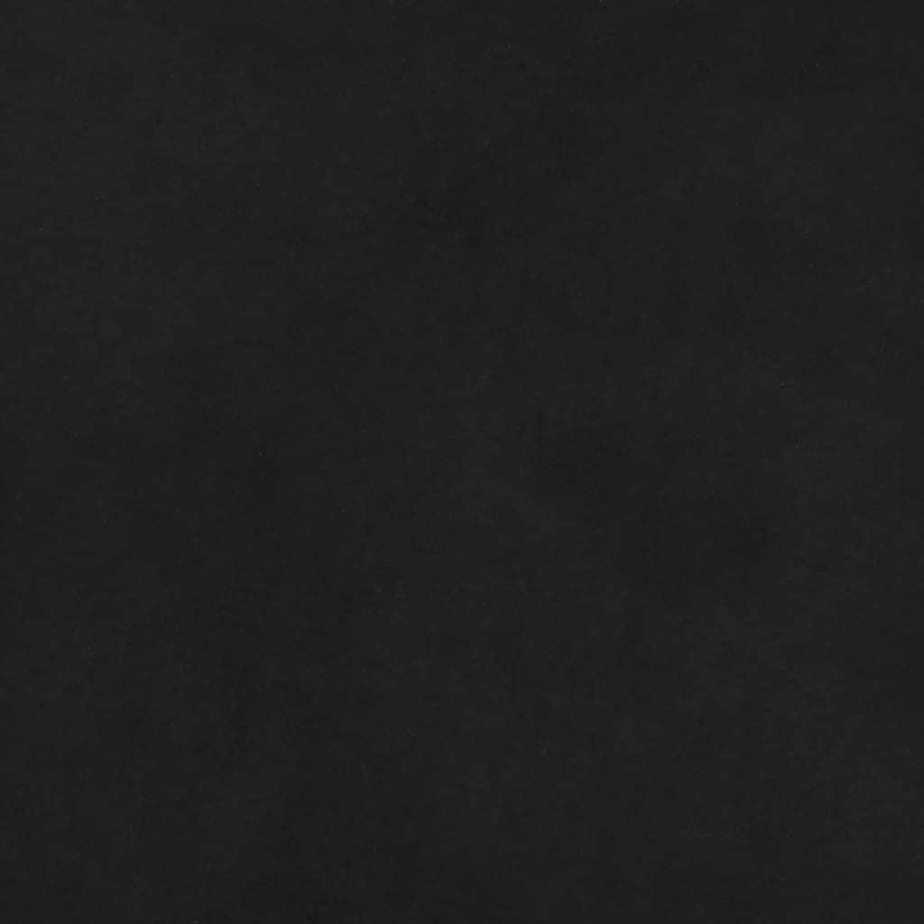 Cadeira de descanso camurça artificial preto - Image 6