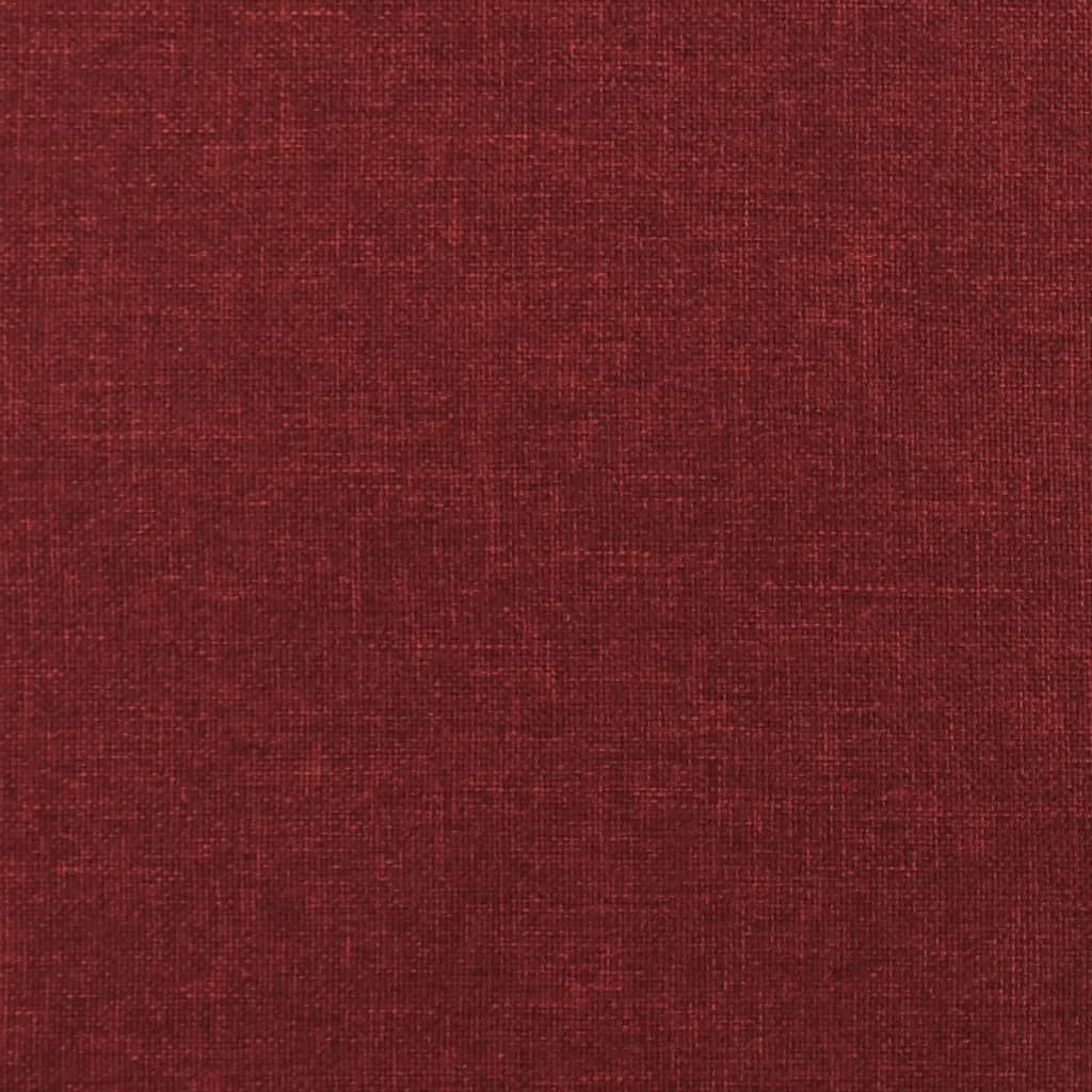 Cadeira de descanso tecido vermelho tinto - Image 6