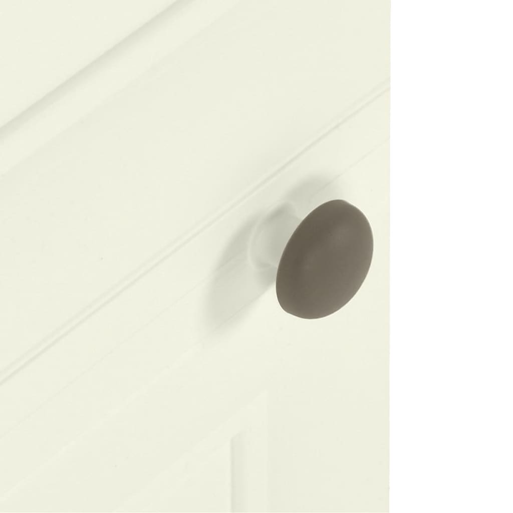 Armário de plástico 40x43x85,5cm design de madeira cor baunilha - Image 6