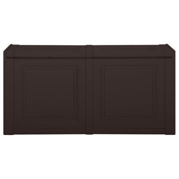 Caixa para almofadões 86x40x42 cm 85 L castanho - Image 2