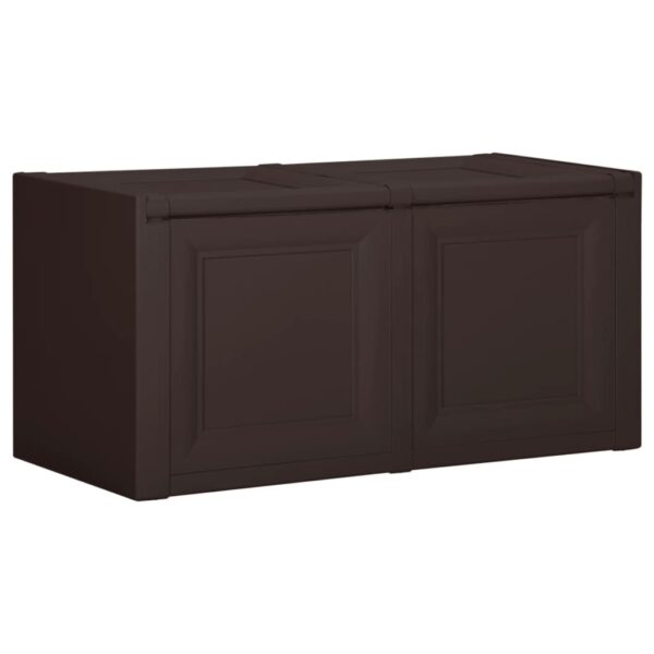 Caixa para almofadões 86x40x42 cm 85 L castanho - Image 4