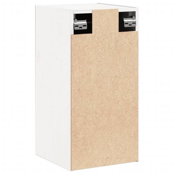 Mesas de cabeceira 2 pcs 30x30x60 cm pinho maciço branco - Image 8