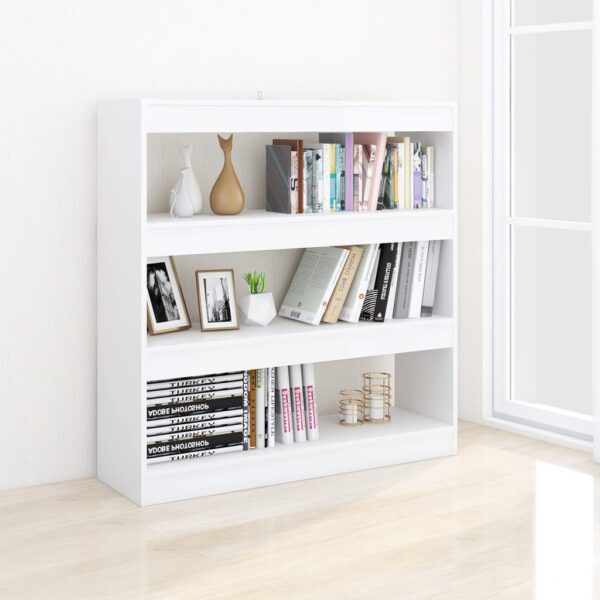 Estante/divisória 100x30x103 cm branco - Image 4