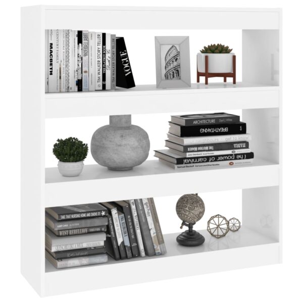 Estante/divisória 100x30x103 cm branco - Image 5