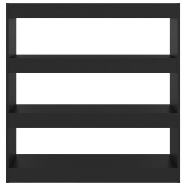 Estante/divisória 100x30x103 cm preto - Image 2