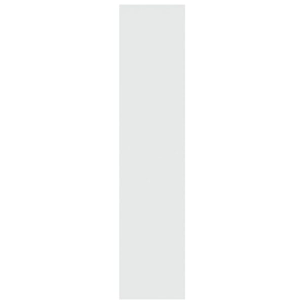 Estante/divisória 100x30x135 cm branco brilhante - Image 3