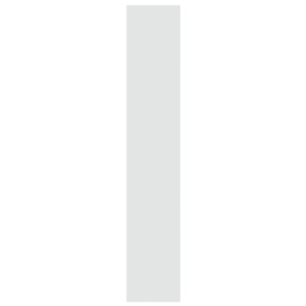 Estante/divisória 100x30x166 cm branco brilhante - Image 5
