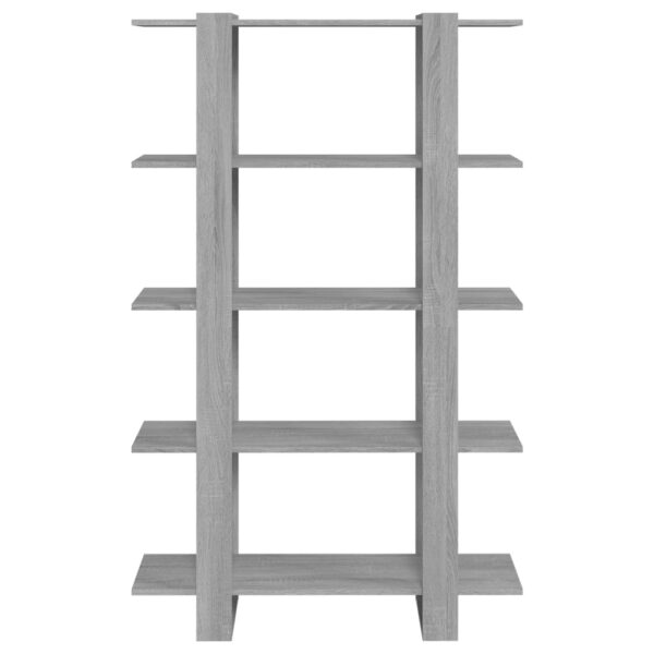 Estante/divisória 100x30x160 cm cor sonoma cinza - Image 2