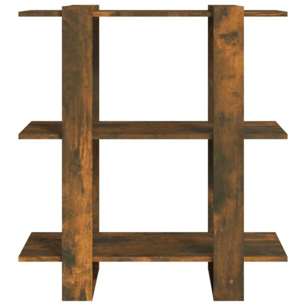 Estante/divisória 80x30x87 cm cor carvalho fumado - Image 4