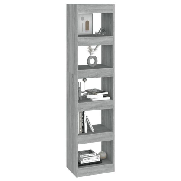 Estante/divisória 40x30x166 cm cor sonoma cinza - Image 4