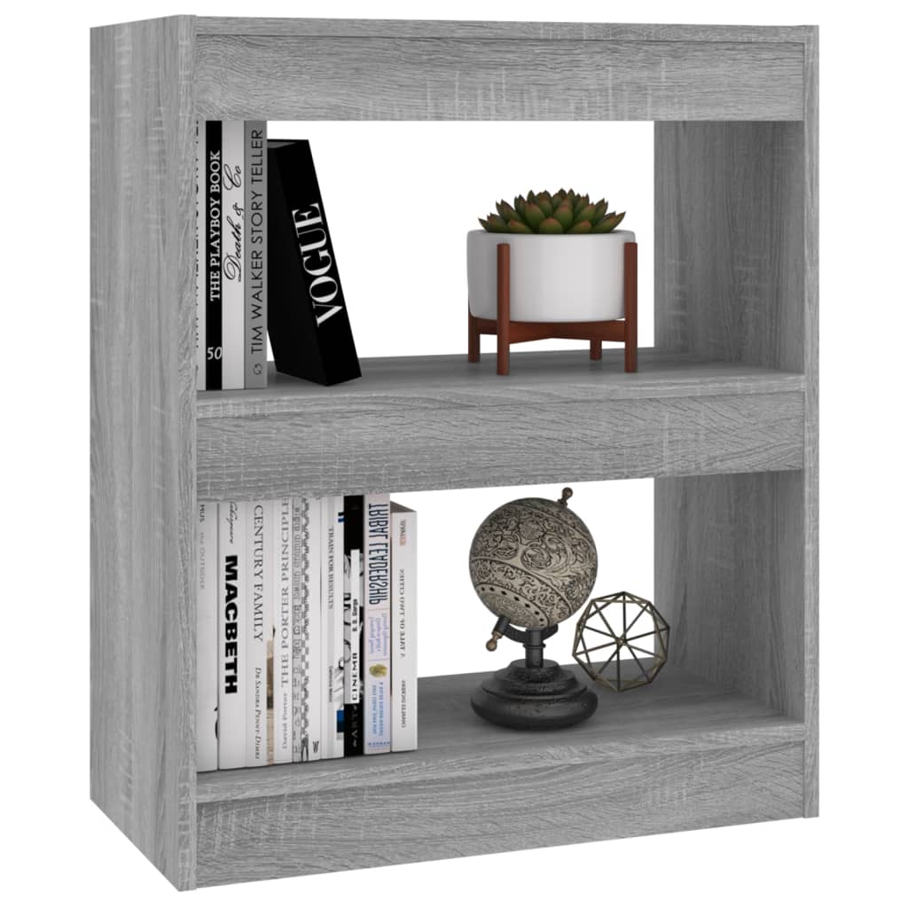 Estante/divisória 60x30x72 cm cor sonoma cinza - Image 3