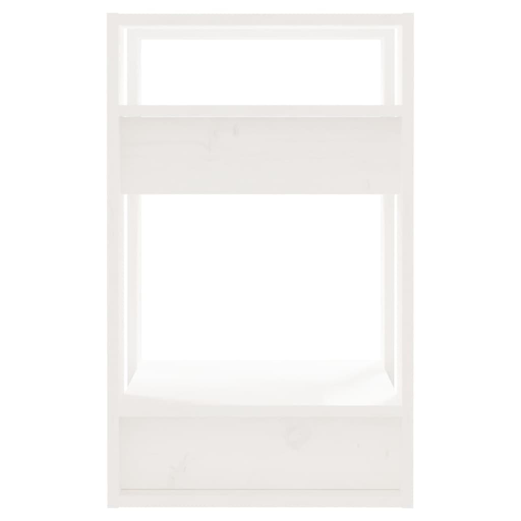 Estante/divisória 41x35x57 cm pinho maciço branco - Image 3