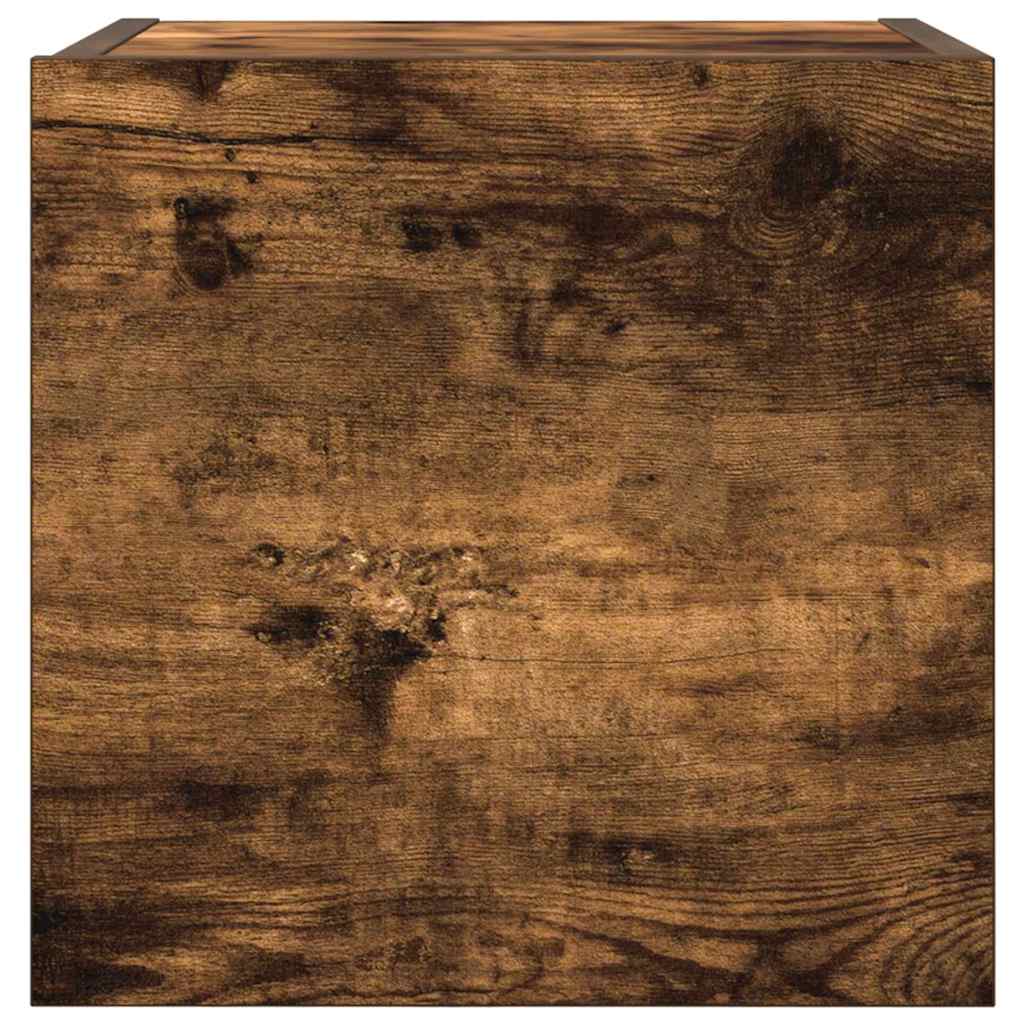 Móvel de TV de parede 30,5x30x30 cm cor carvalho fumado - Image 3