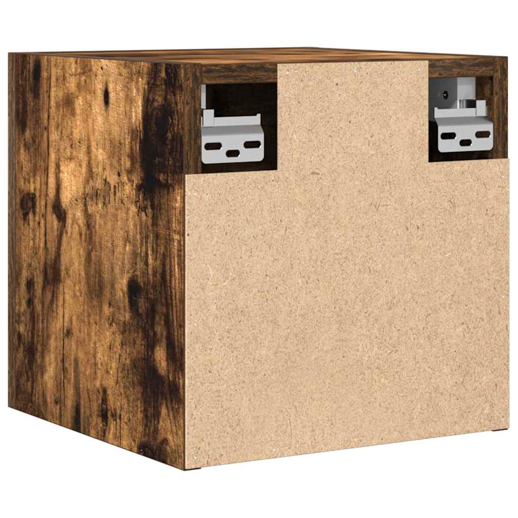 Móvel de TV de parede 30,5x30x30 cm cor carvalho fumado - Image 6