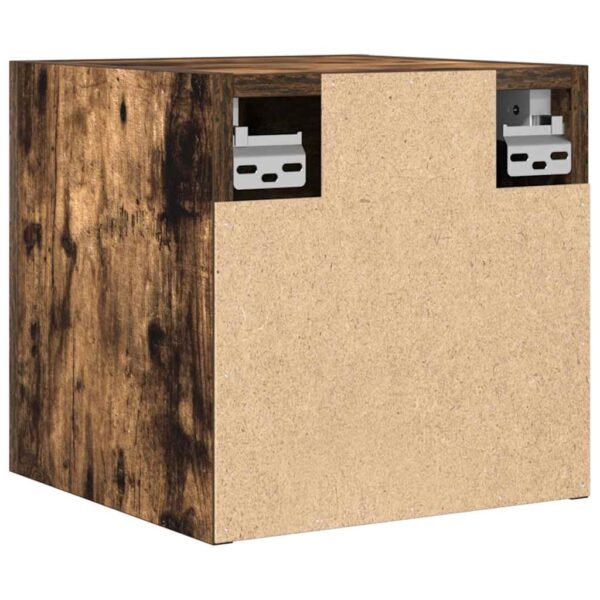 Móveis de TV de parede 4 pcs 30,5x30x30 cm cor carvalho fumado - Image 5