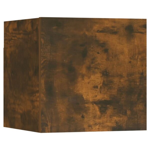 Móveis de TV de parede 4 pcs 30,5x30x30 cm cor carvalho fumado - Image 6
