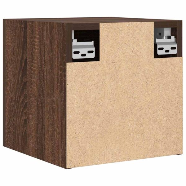 Móveis de TV de parede 2pcs 30,5x30x30 cm cor carvalho castanho - Image 6