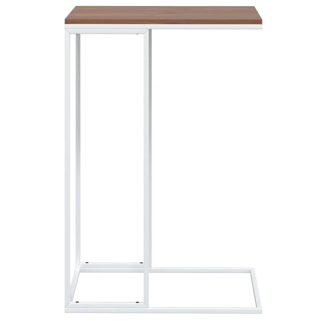 Mesa de apoio 40x30x59 cm derivados de madeira branco - Image 2
