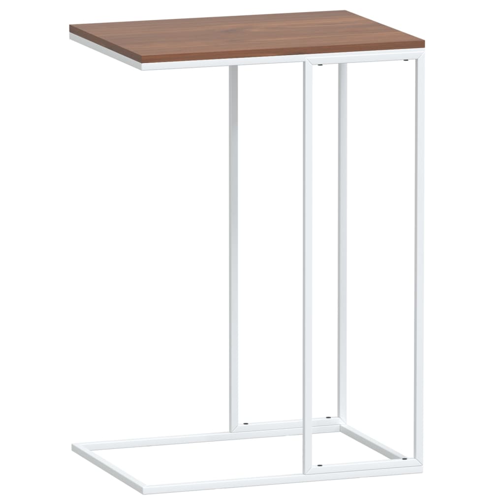 Mesa de apoio 40x30x59 cm derivados de madeira branco - Image 4