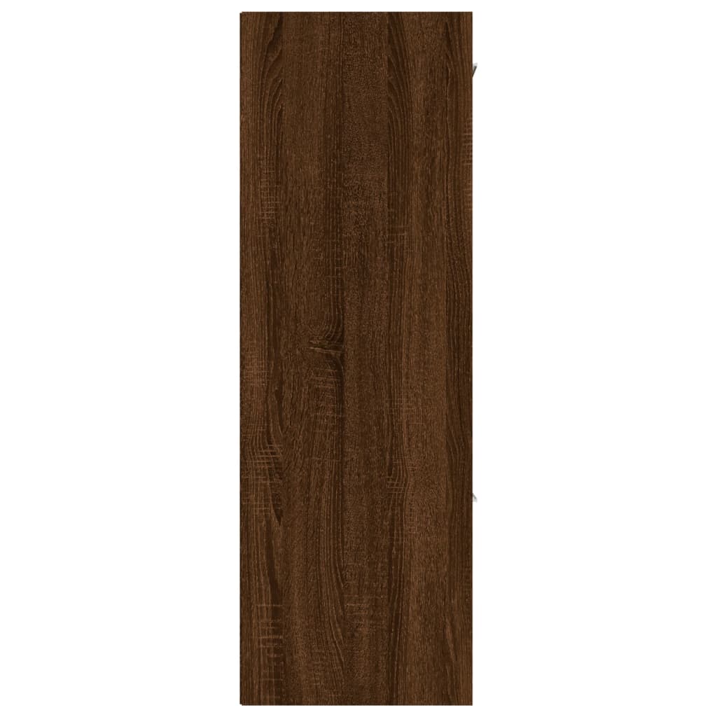 Armário de arrumação 60x29,5x90 cm cor carvalho castanho - Image 3