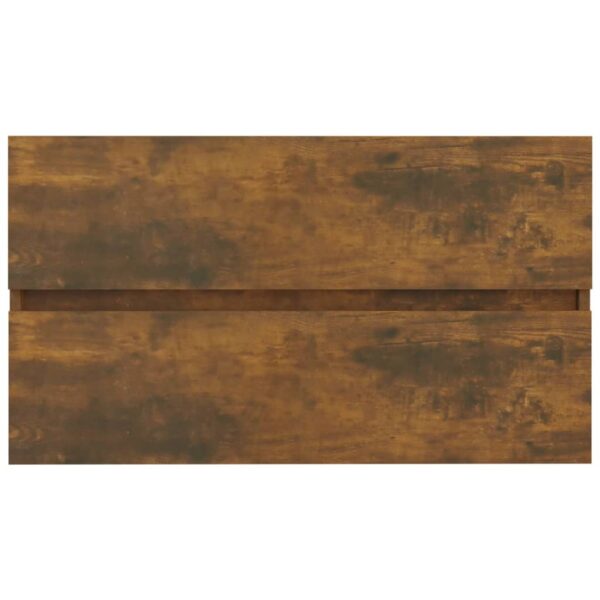 Móvel p/ lavatório 80x38,5x45cm derivado madeira carvalho fum. - Image 6