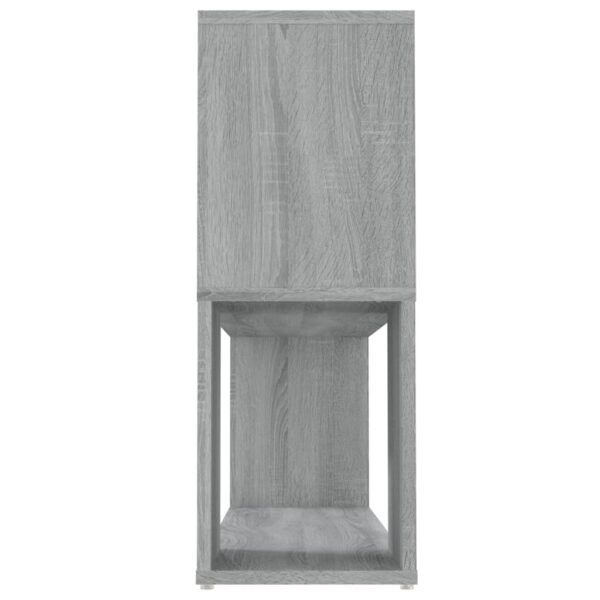 Estante 100x24x63 cm derivados de madeira cinzento sonoma - Image 5