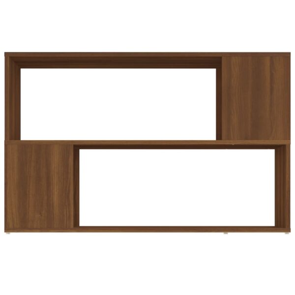 Estante 100x24x63 cm derivados de madeira carvalho castanho - Image 4