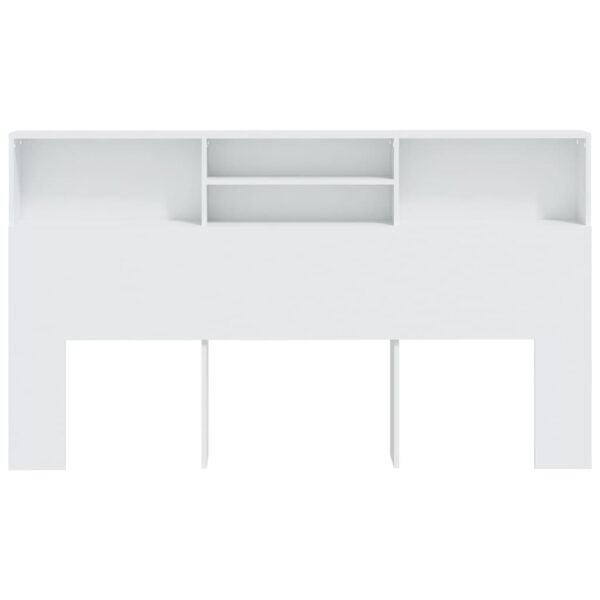 Armário de cabeceira 180x19x103,5 cm branco - Image 2