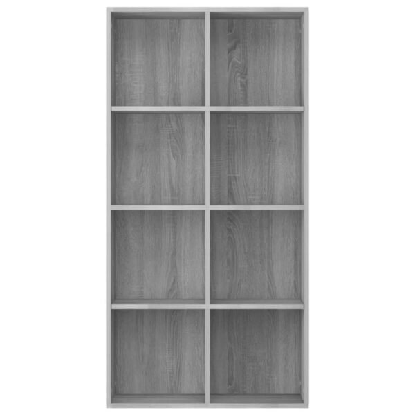 Estante/aparador 66x30x130 cm derivados madeira cinzento sonoma - Image 2