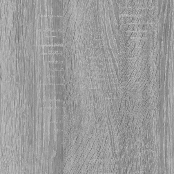 Móvel de TV 80x34x36 cm derivados de madeira cinzento sonoma - Image 9