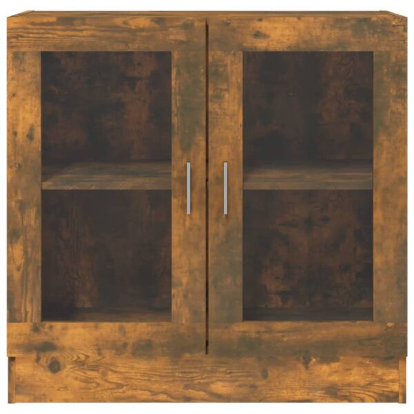 Vitrine 82,5x30,5x80 cm derivados de madeira carvalho fumado - Image 2
