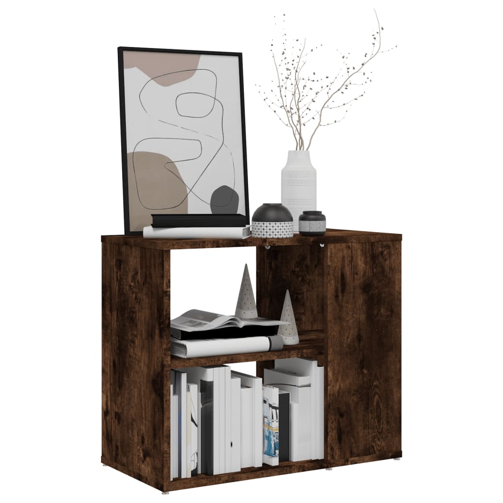 Móvel de apoio 60x30x50 cm derivados de madeira carvalho fumado - Image 4