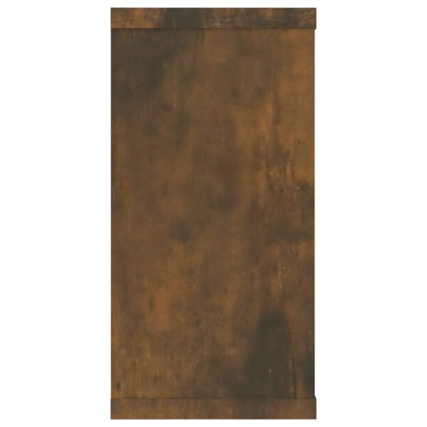 Prateleiras cubo 2pcs 100x15x30 deriv. madeira carvalho fumado - Image 6